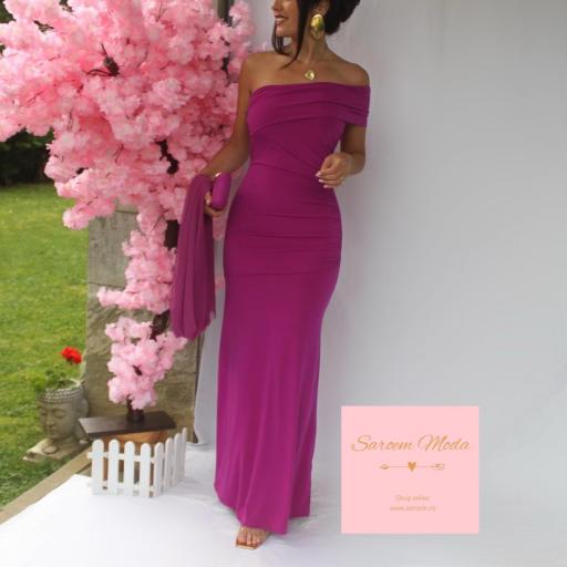 Vestido Yuna Buganvilla