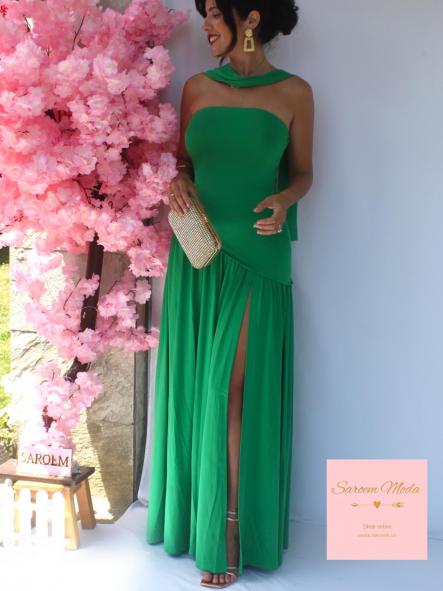 Vestido Taki Verde Césped  [1]