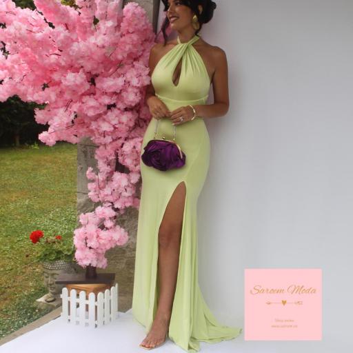 Vestido Nuna Verde Manzana [1]