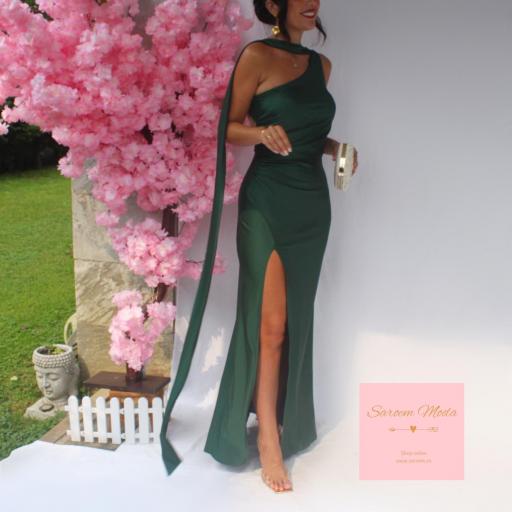 Vestido Ares Verde Botella [0]