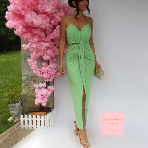 Vestido Naira Verde Manzana [0]