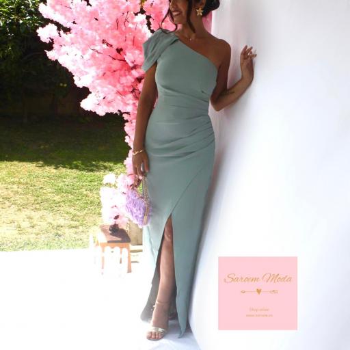 Vestido Min Verde Menta [1]