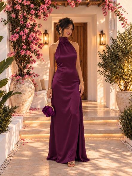 Vestido Kamala Berenjena [0]