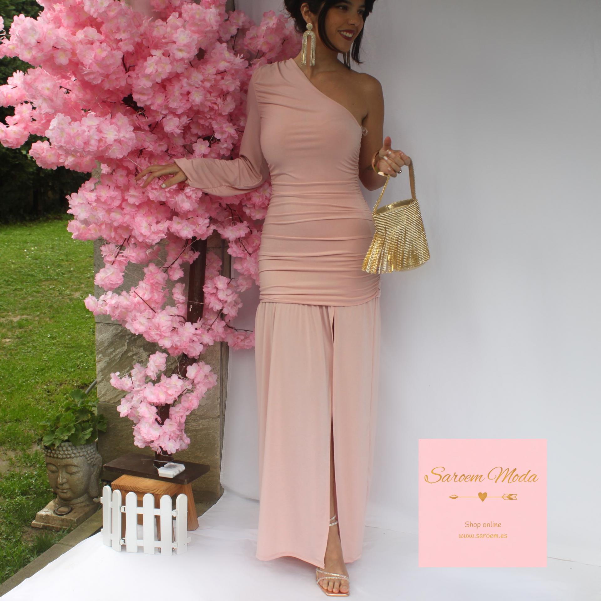 Vestido Sira Rosa Maquillaje