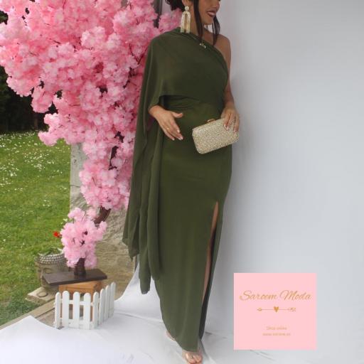 Vestido Moe Verde Caqui [4]
