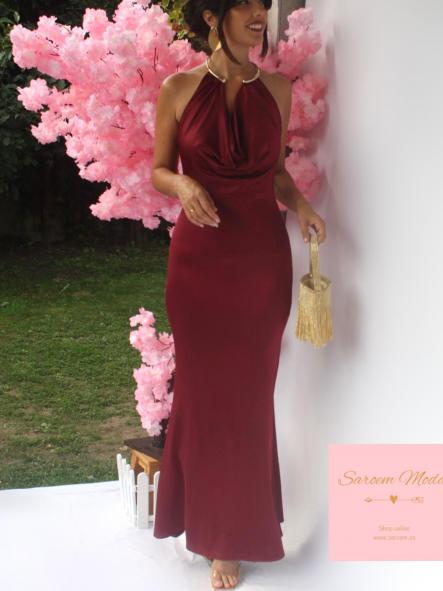Vestido Lin Burdeos [4]