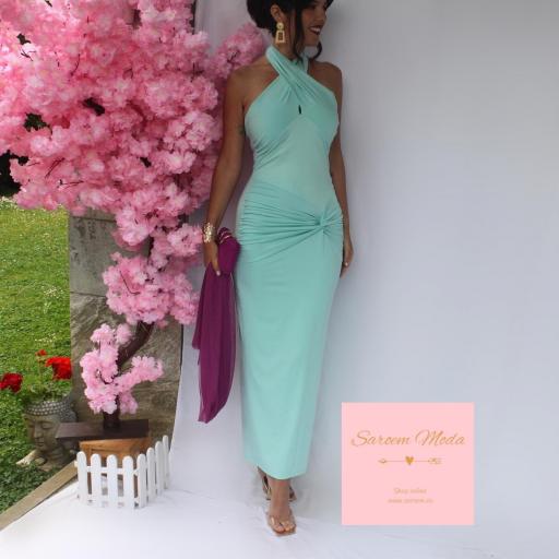 Vestido Briana Verde Aguamarina [0]