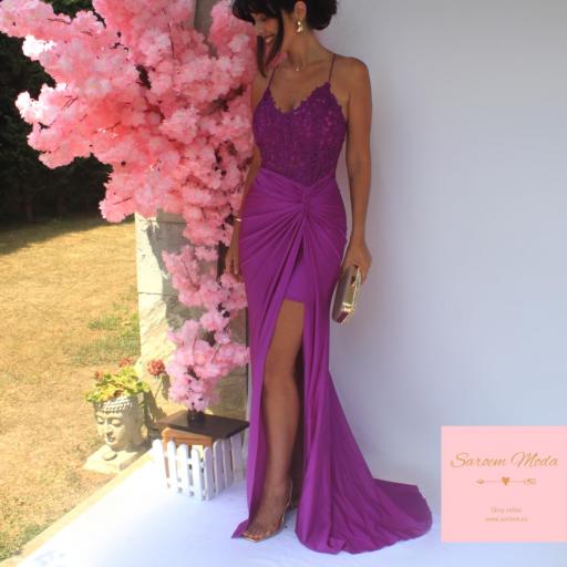 Vestido Sirena Buganvilla [1]