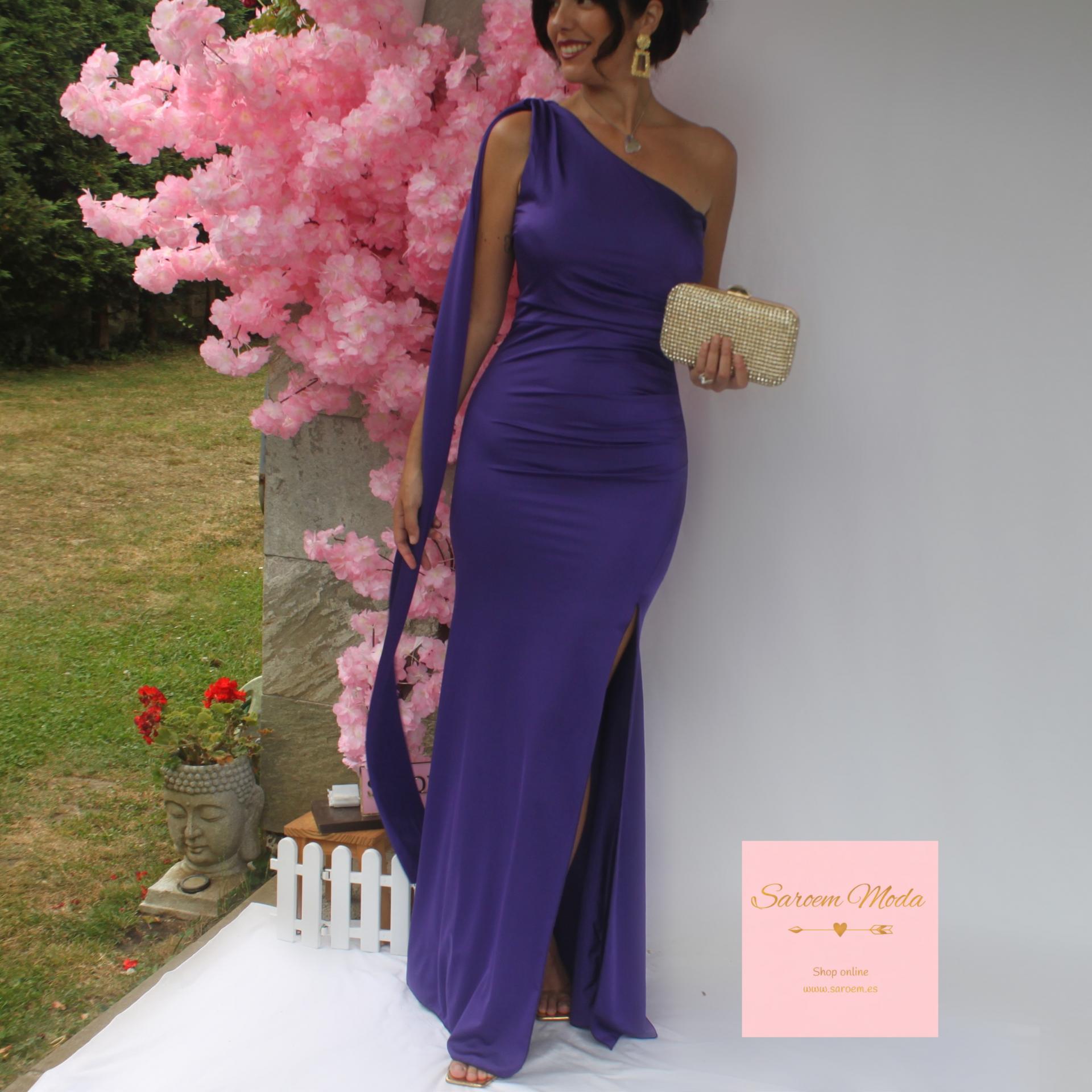 Vestido Nora Morado