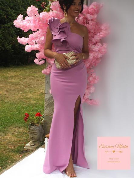 Vestido Polina Rosa Malva [4]