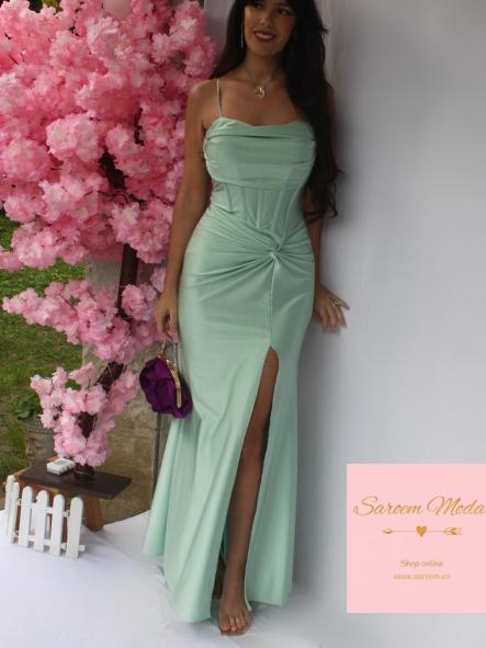 Vestido Sandy Verde Menta [3]