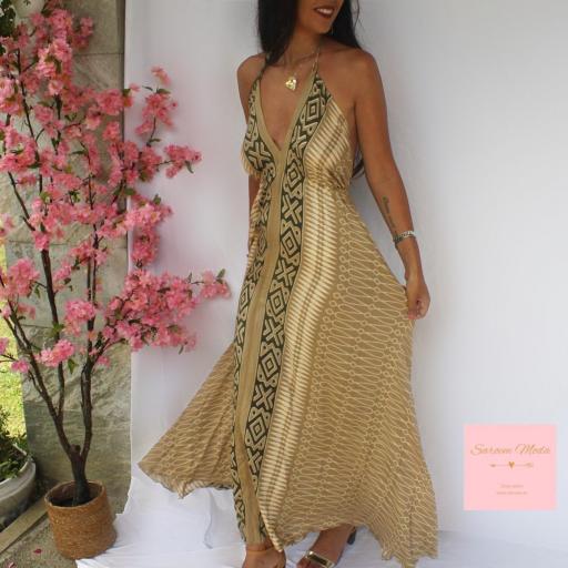 Vestido India Dorado [1]