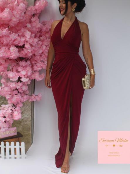 Vestido Venus Burdeos