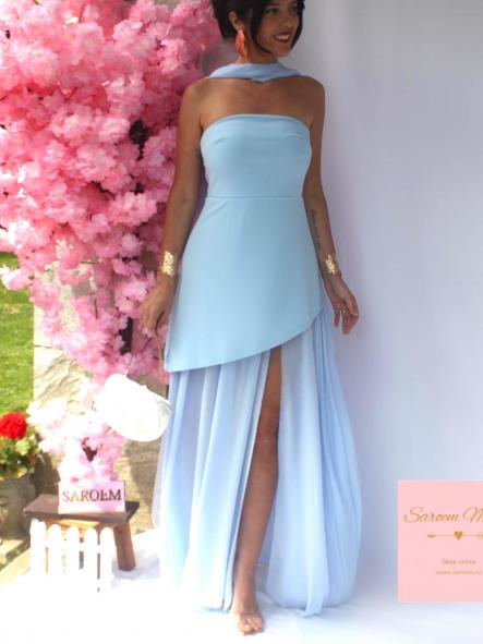Vestido Ágata Azul