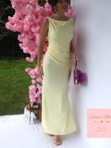 Vestido Luna Amarillo Pastel [1]