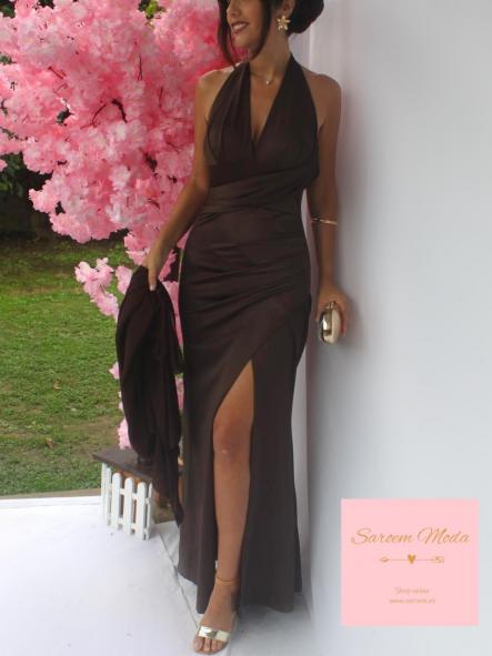 Vestido Lira Marrón [1]