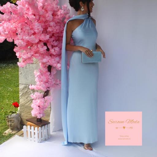 Vestido Pisueña Celeste
