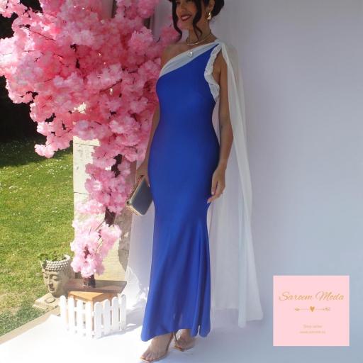 Vestido Lulu Azul Eléctrico [1]