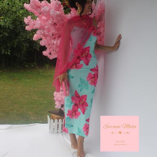 Vestido Caribe Turquesa [3]