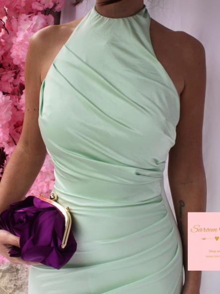 Vestido Chantal Verde Menta [5]