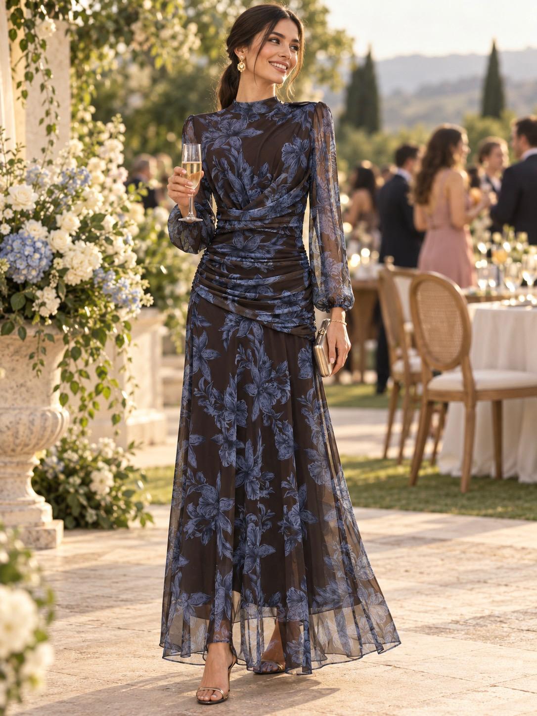 Vestido Azahara Chocolate