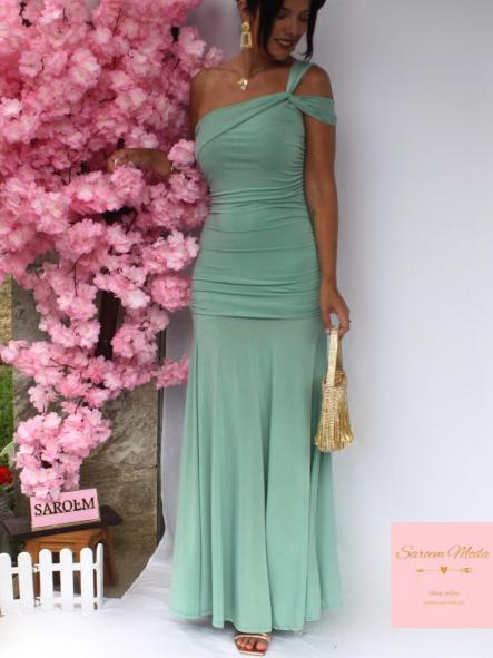 Vestido Salma Verde Menta [2]