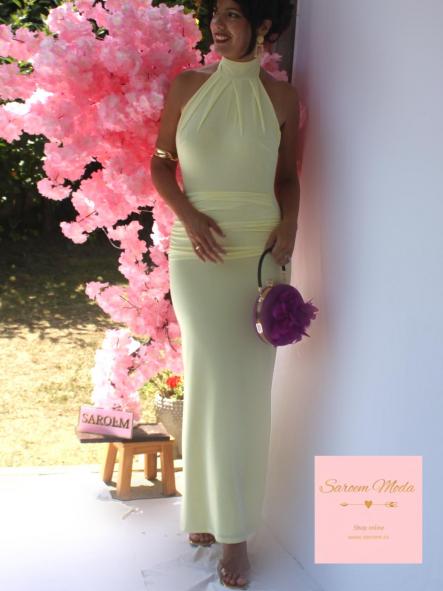 Vestido Marcela Amarillo Pastel [1]