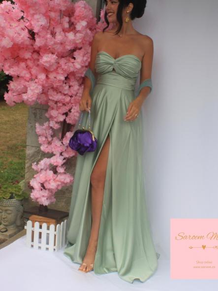 Vestido Princesa Verde Menta