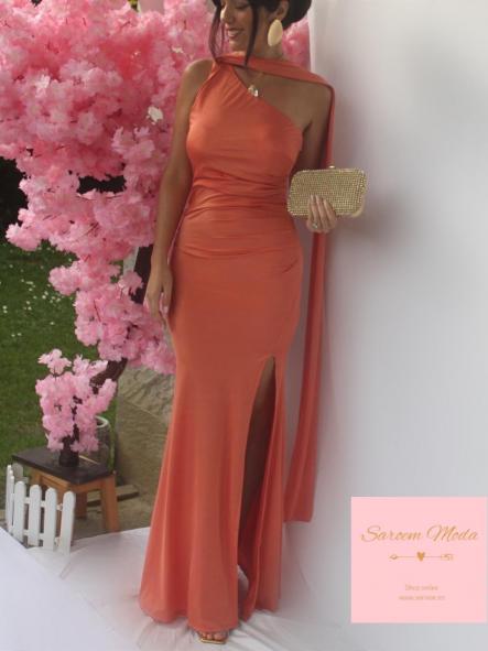 Vestido Nora Coral