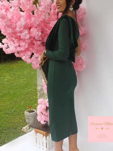 Vestido Nely Verde Botella [2]