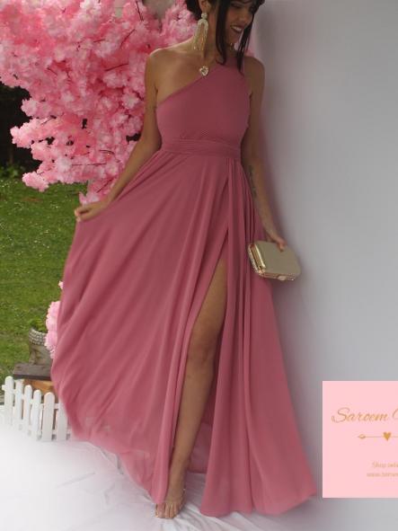 Vestido Grecia Rosa