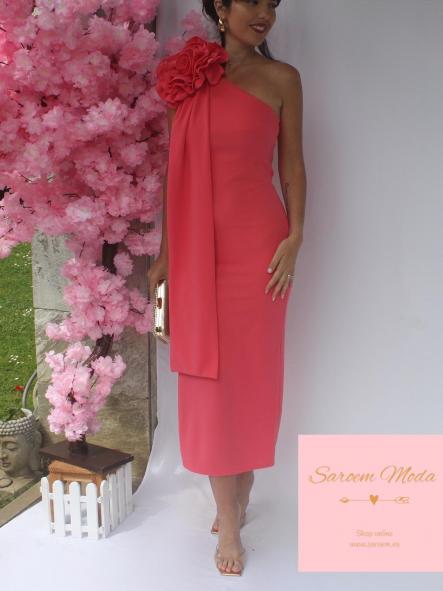 Vestido Azahara Coral