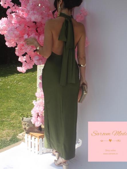 Vestido Yanis Verde Caqui [3]