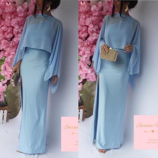 Vestido Ares Azul Bebé [4]