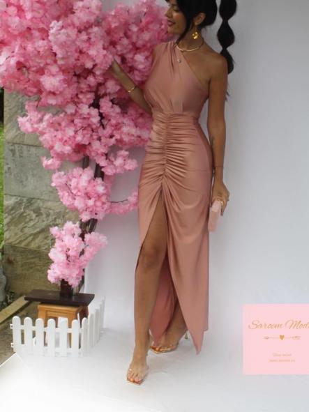 Vestido Vega Rosa Maquillaje