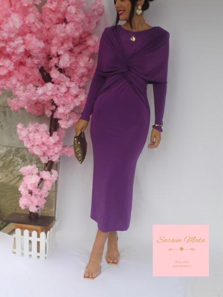 Vestido Sofía Morado