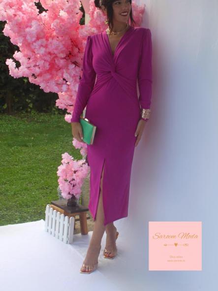 Vestido Camila Buganvilla [0]
