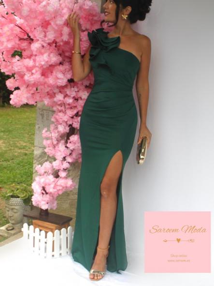 Vestido Polina Verde Botella [1]