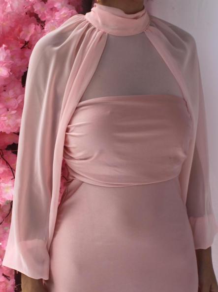 Vestido Yeva Rosa Pastel  [3]
