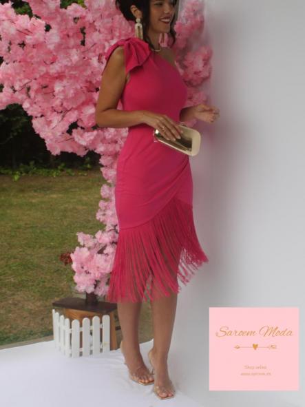 Vestido Perla Fucsia [0]
