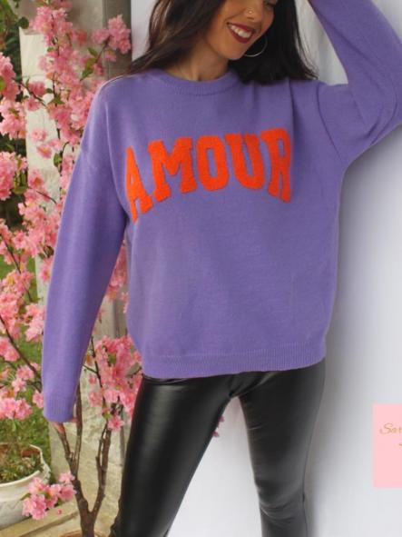 Jersey Amour Morado