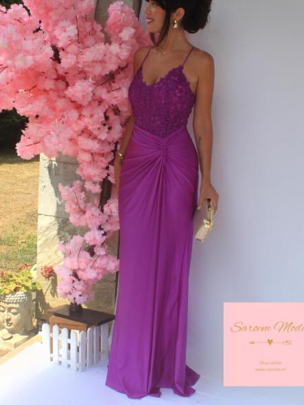 Vestido Sirena Buganvilla [2]