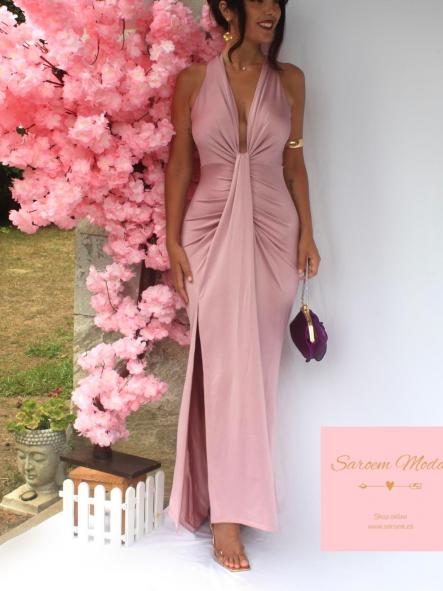 Vestido Anastasia Rosa Maquillaje [4]