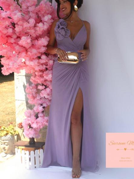 Vestido Peonía Malva [1]