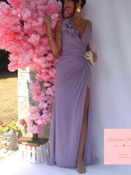 Vestido Peonía Malva [3]