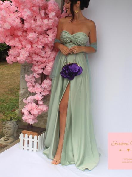 Vestido Princesa Verde Menta [1]