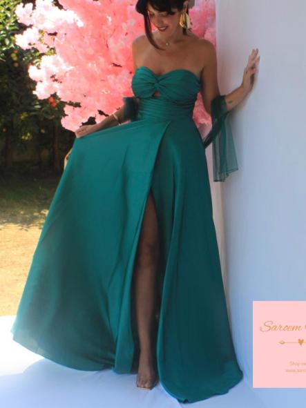 Vestido Princesa Verde Esmeralda [0]