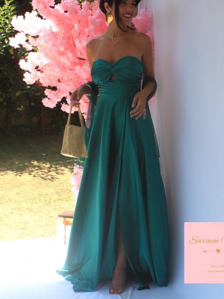 Vestido Princesa Verde Esmeralda [3]