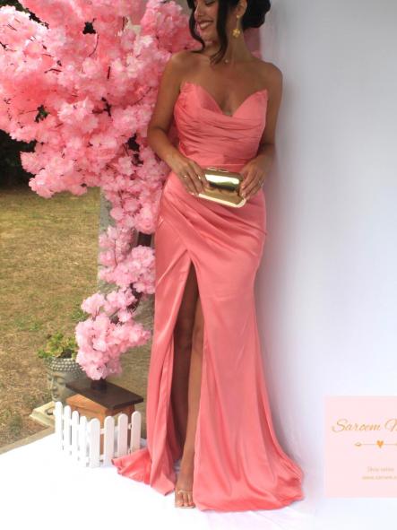 Vestido Fira Rosa Salmón  [3]