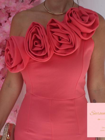 Vestido Loto Coral  [4]